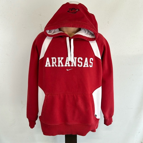 Nike Other - Arkansas Razorbacks pullover hoodie.  M